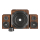 TRUST Vigor 2.1 Subwoofer Speaker Set - brown - 449684 - zdjęcie